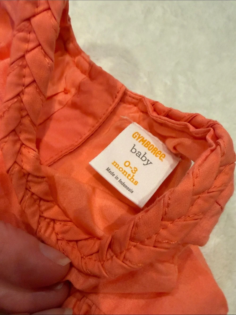 Gymboree Coral Butterfly Tank Dress with Matching Bloomers